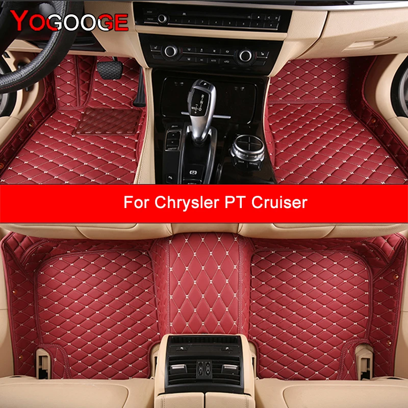 YOGOOGE Custom Car Floor Mats For Chrysler PT Cruiser 2000-2010 Auto Carpets Foot Coche Accessorie
YOGOOGE Custom Car Floor Mats For Chrysler PT Cruiser 2000-2010 Auto Carpets Foot Coche Accessorie