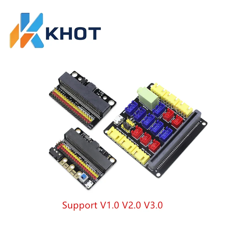 Micro: Bit Expansion Board IOBIT V1.0 V2.0 V3.0 Microbit Adapter Board For Primary And Secondary School Beginner Programming
Micro: Bit Expansion Board IOBIT V1.0 V2.0 V3.0 Microbit Adapter Board For Primary And Secondary School Beginner Programming
