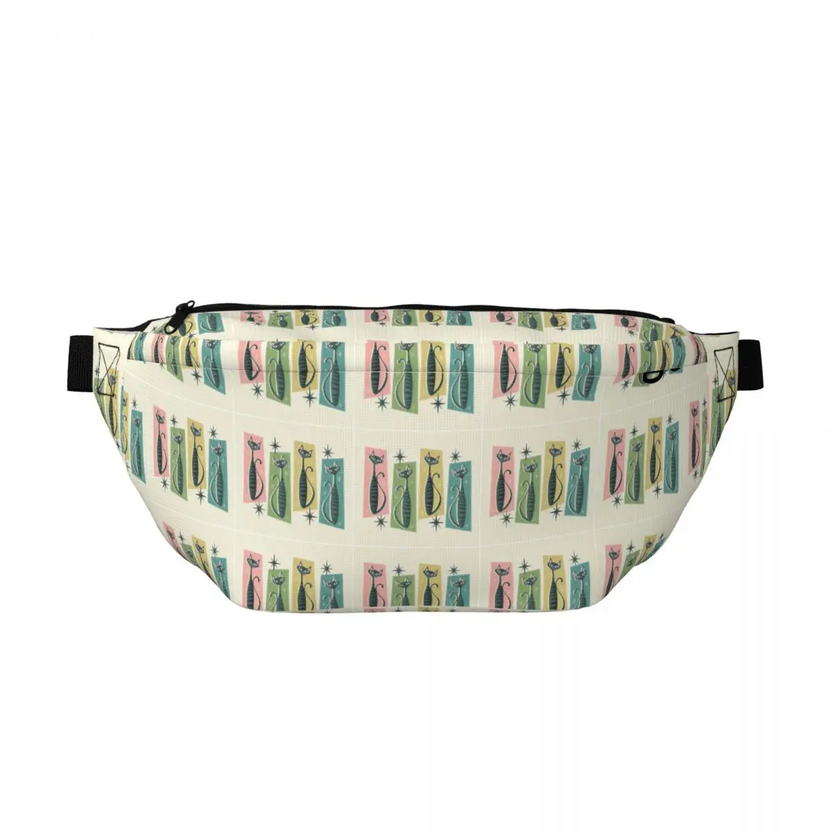 Сумка-бананка через плечо в стиле ретро с пэчворком Tabbies Studioxtine для мужчин и женщин, регулируемая поясная сумка для путешествий, бега, хранения денег и телефона
Сумка-бананка через плечо в стиле ретро с пэчворком Tabbies Studioxtine для мужчин и женщин, регулируемая поясная сумка для путешествий, бега, хранения денег и телефона