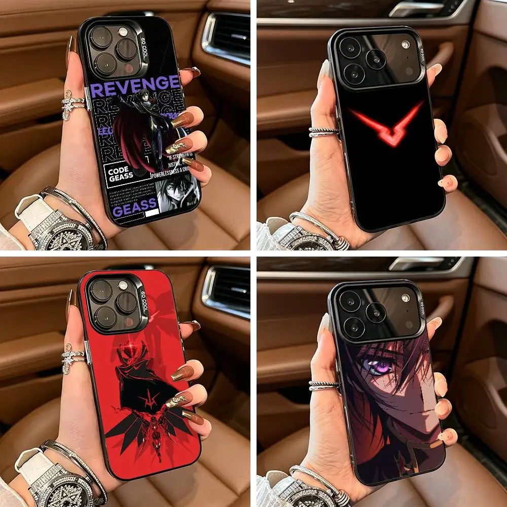 Highly Popular Anime Characters-Lelouch vi Britannia For iPhone 17 16 15 14 13 12 Pro Max Silicone Colored Silver Bumper Cover
Highly Popular Anime Characters-Lelouch vi Britannia For iPhone 17 16 15 14 13 12 Pro Max Silicone Colored Silver Bumper Cover