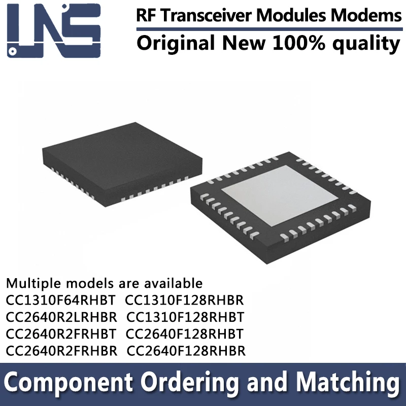1PCS CC2640R2FRHBR CC2640R2LRHBR CC2640R2FRHBT CC1310F128RHBR CC2640F128RHBR CC1310F128RHBT CC2640F128RHBT RF Transceiver Modems
1PCS CC2640R2FRHBR CC2640R2LRHBR CC2640R2FRHBT CC1310F128RHBR CC2640F128RHBR CC1310F128RHBT CC2640F128RHBT RF Transceiver Modems