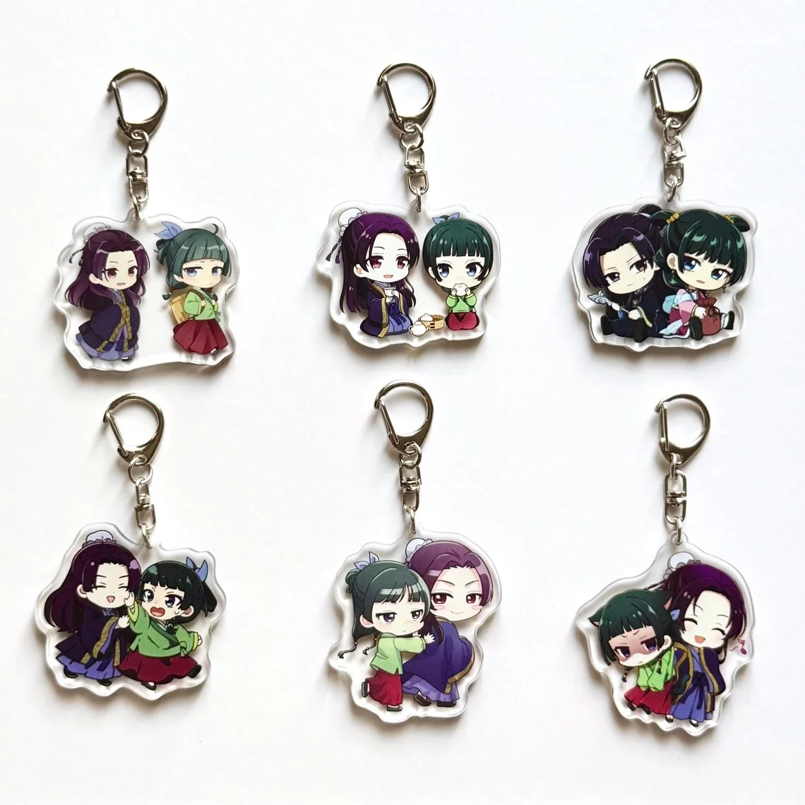 The Apothecary Diaries Acrylic Keychain, Double-sided Keychain, Maomao, Jinshi, Anime Gift, Anime Keychains
The Apothecary Diaries Acrylic Keychain, Double-sided Keychain, Maomao, Jinshi, Anime Gift, Anime Keychains