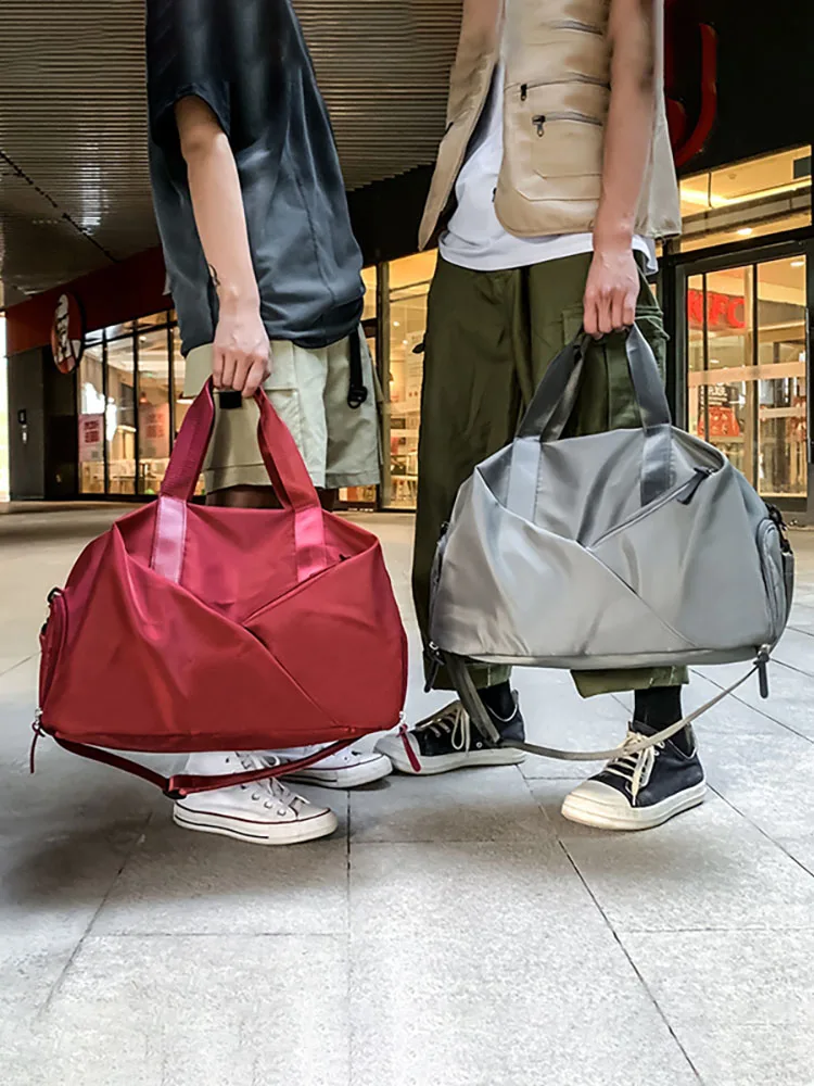Wet Dry Separation Sports Gym Bag Large Capacity Nylon Waterproof Yoga Duffle Casual Foldable Travel Handbags Luggage Unisex
Wet Dry Separation Sports Gym Bag Large Capacity Nylon Waterproof Yoga Duffle Casual Foldable Travel Handbags Luggage Unisex