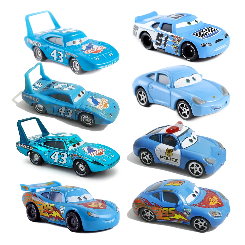 New Disney Pixar Cars 3 Sally Battle-Damaged Car King No. 43 Electroplating Model Car Kids Toys 1:55 Metal Die Casting Toy Gifts
New Disney Pixar Cars 3 Sally Battle-Damaged Car King No. 43 Electroplating Model Car Kids Toys 1:55 Metal Die Casting Toy Gifts