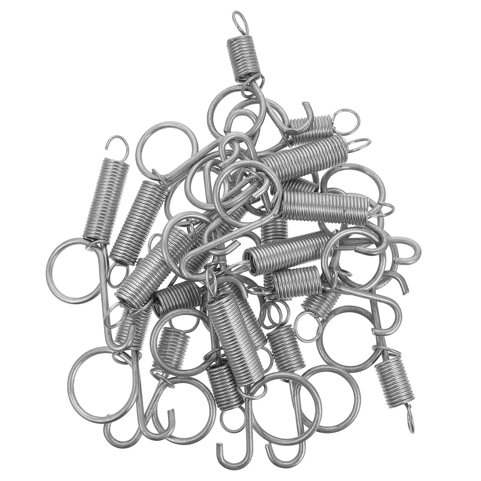 20 Pcs Cage Door Hook Spring Hooks Wire Automatic Rabbit Silver Durable Material Easy Install Bird Cage Utensil Fixed Hook Pet
20 Pcs Cage Door Hook Spring Hooks Wire Automatic Rabbit Silver Durable Material Easy Install Bird Cage Utensil Fixed Hook Pet