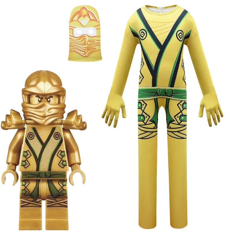Boys Halloween Costume For Kids Anime Ninjago Ninja Cosplay Zentai Jumpsuit Bodysuit With Mask Child Fantasy Birthday Party Suit
Boys Halloween Costume For Kids Anime Ninjago Ninja Cosplay Zentai Jumpsuit Bodysuit With Mask Child Fantasy Birthday Party Suit