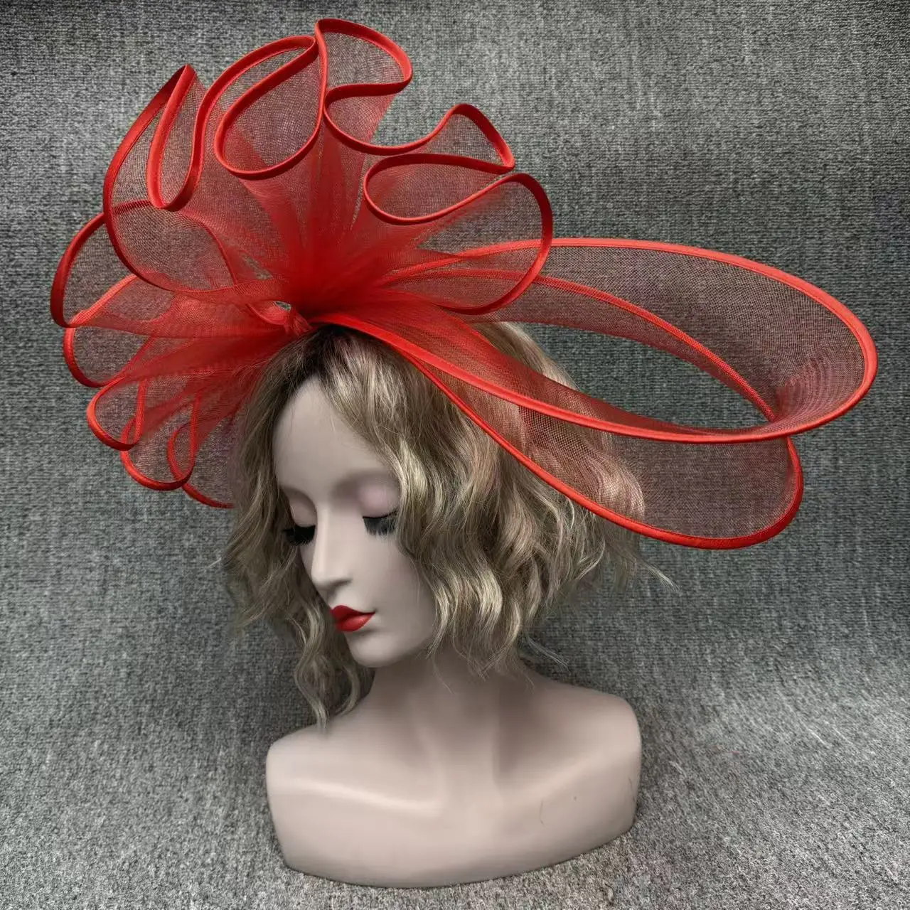 Unique Design Large Bow Fascinator Hat Headpiece Red Blue Orange Elegant Party Wedding Bride Mesh Gauze Fascinator Hairbands
Unique Design Large Bow Fascinator Hat Headpiece Red Blue Orange Elegant Party Wedding Bride Mesh Gauze Fascinator Hairbands