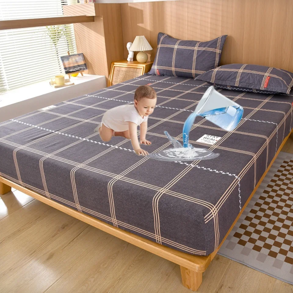 Grey Grid Waterproof Mattress Protector, Soft Comfortable Breathable Bedding Mattress Cover Fitted Comfort & Protection
Grey Grid Waterproof Mattress Protector, Soft Comfortable Breathable Bedding Mattress Cover Fitted Comfort & Protection