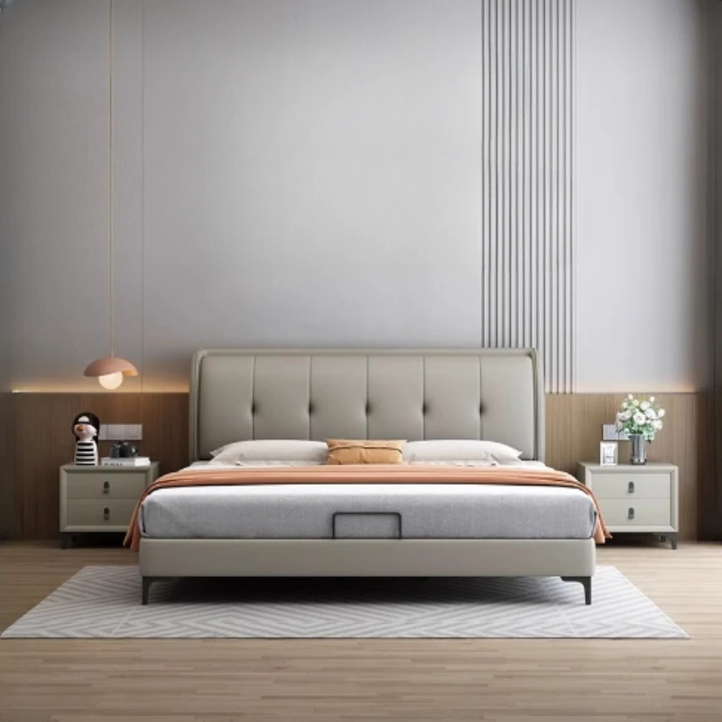 Tech Cloth Frame Double Bed Wood European King Size Living Room Double Bed Unique Modern Cama Matrimonial Bedroom Furniture
Tech Cloth Frame Double Bed Wood European King Size Living Room Double Bed Unique Modern Cama Matrimonial Bedroom Furniture