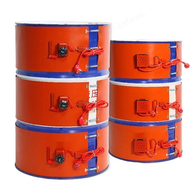 Electric Oil Drum Silicone Heating Belt Silicone Band Drum Heater Silicone Rubber Heater Oil Gas Tank Metal Barrel Heater
Electric Oil Drum Silicone Heating Belt Silicone Band Drum Heater Silicone Rubber Heater Oil Gas Tank Metal Barrel Heater