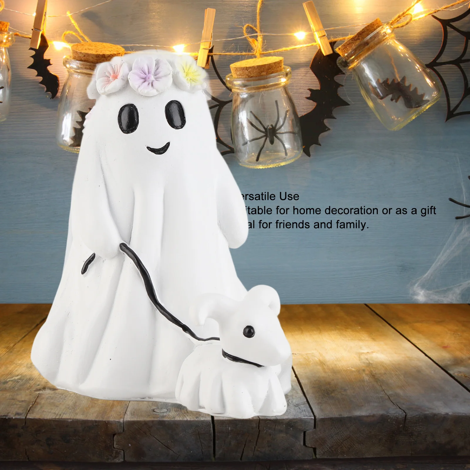 Ghost Girl Walking Dog Figurine 2025 Halloween Decoration for Home Resin Craft for Living Room Bedroom Office Halloween Ornament
Ghost Girl Walking Dog Figurine 2025 Halloween Decoration for Home Resin Craft for Living Room Bedroom Office Halloween Ornament