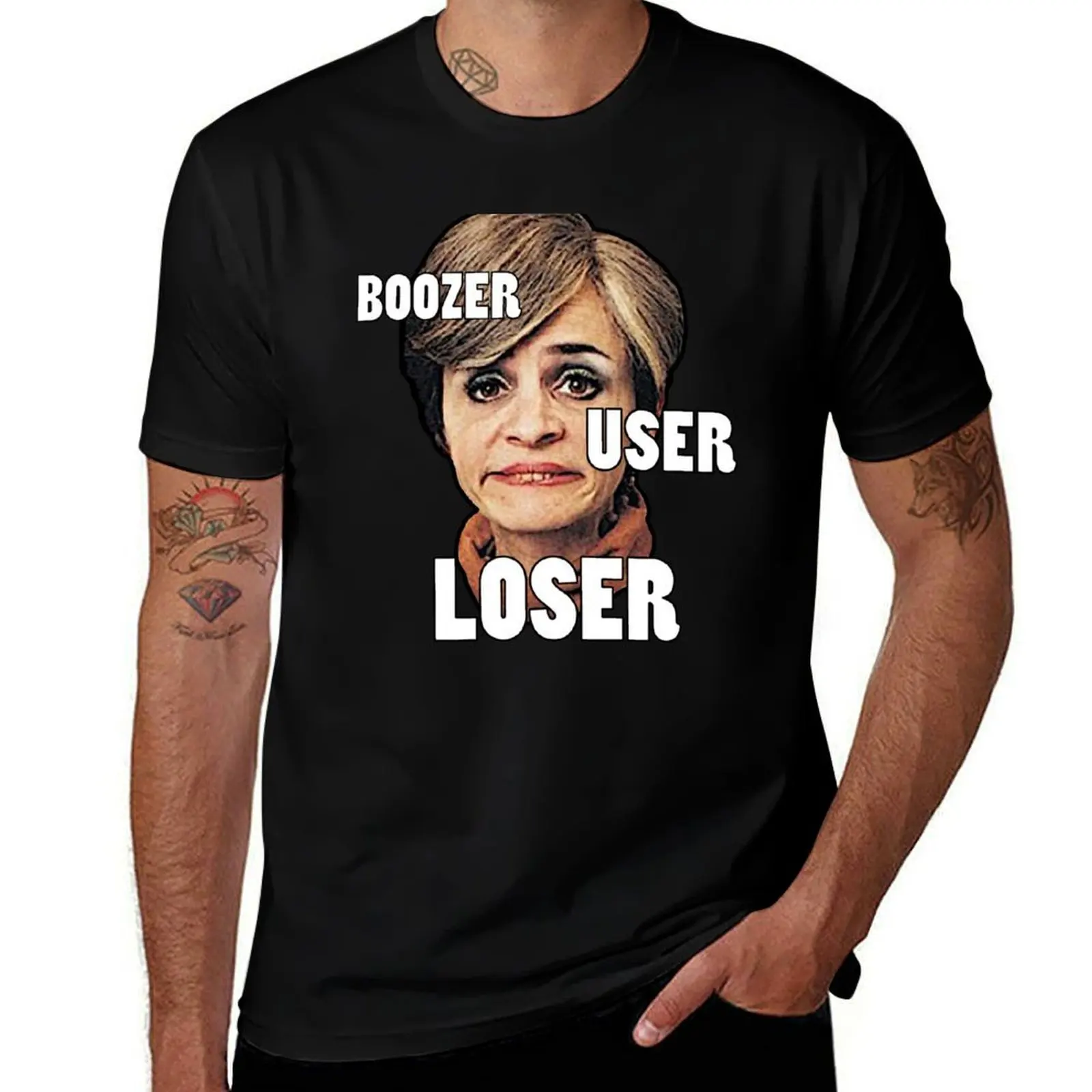 Jerri Blank - BOOZER, USER, LOSER T-Shirt t shirt for man 100 percent cotton man t shirt cotton high quality T-Shirt
Jerri Blank - BOOZER, USER, LOSER T-Shirt t shirt for man 100 percent cotton man t shirt cotton high quality T-Shirt