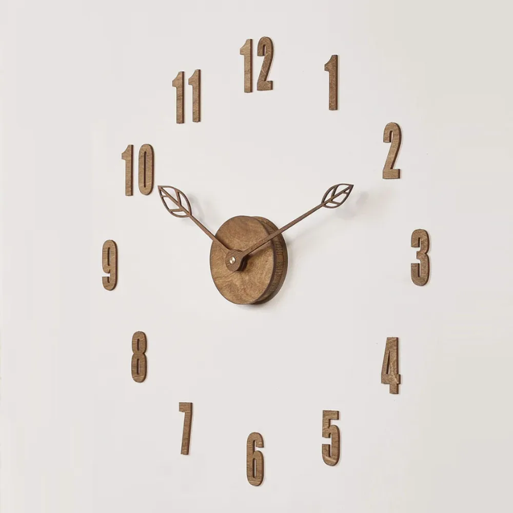 Large 3D DIY Silent Wall Clock Solid Wood Pointer Simple Modern Wall Sticker Clock for Living Room Bedroom Study Hotel Decoratio
Large 3D DIY Silent Wall Clock Solid Wood Pointer Simple Modern Wall Sticker Clock for Living Room Bedroom Study Hotel Decoratio
