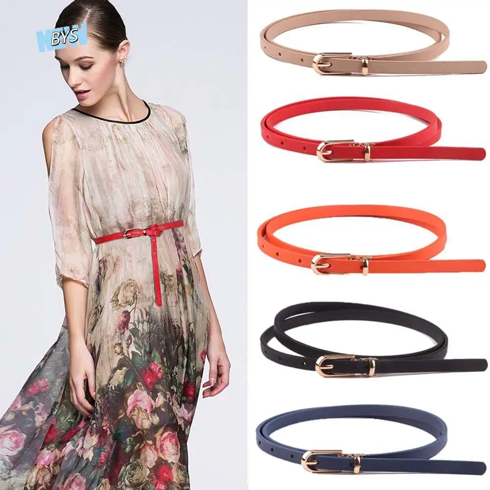 Adjustable Simple Fashion Women Candy Color Thin Waistband Pu Leather Belt Dress Strap Waist Belts
Adjustable Simple Fashion Women Candy Color Thin Waistband Pu Leather Belt Dress Strap Waist Belts