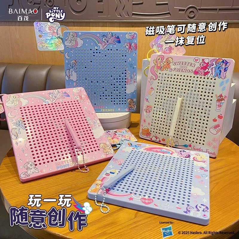 Genuine My Little Pony Large Magnetic Steel Bead Drawing Board Keychain Stress Relief Puzzle Pad Charm Gifts For Friends Family
Genuine My Little Pony Large Magnetic Steel Bead Drawing Board Keychain Stress Relief Puzzle Pad Charm Gifts For Friends Family