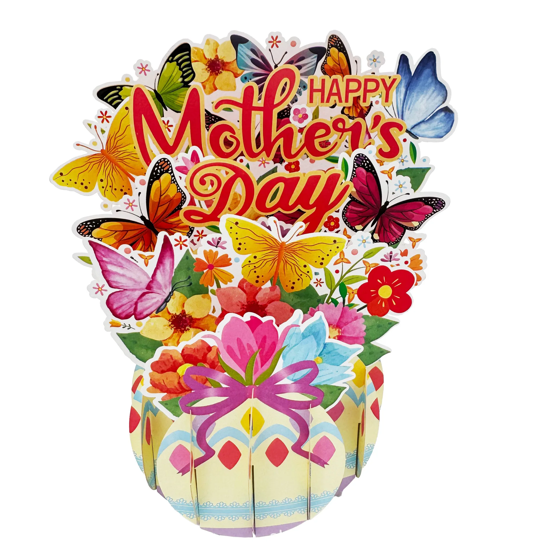 5Pcs New Mother's Day Cards Beautiful Butterfly Flowers HAPPY MOTHER'S DAY Spherical Base Ornament Mother's Day Greeting Cards
5Pcs New Mother's Day Cards Beautiful Butterfly Flowers HAPPY MOTHER'S DAY Spherical Base Ornament Mother's Day Greeting Cards