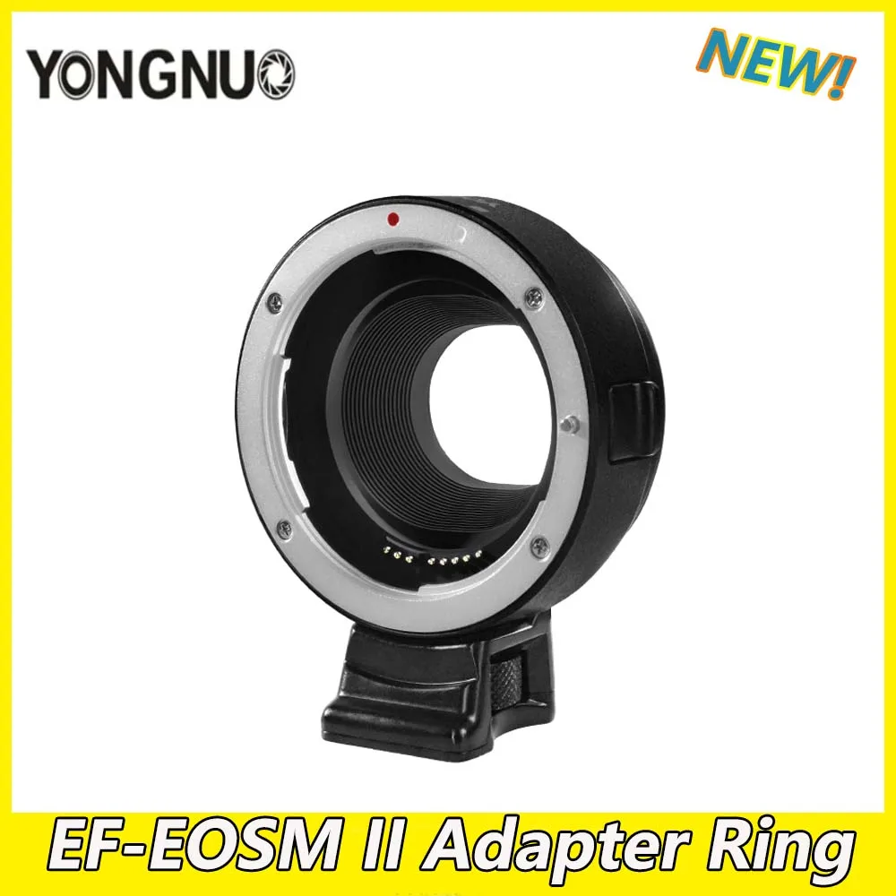Yongnuo EF-EOSM II Auto Focus Adapter Ring for Sony EF/EF-S Mount lens To Canon EF Mount Lens Adapter EOSM5 M6 M50 Micro SLR
Yongnuo EF-EOSM II Auto Focus Adapter Ring for Sony EF/EF-S Mount lens To Canon EF Mount Lens Adapter EOSM5 M6 M50 Micro SLR
