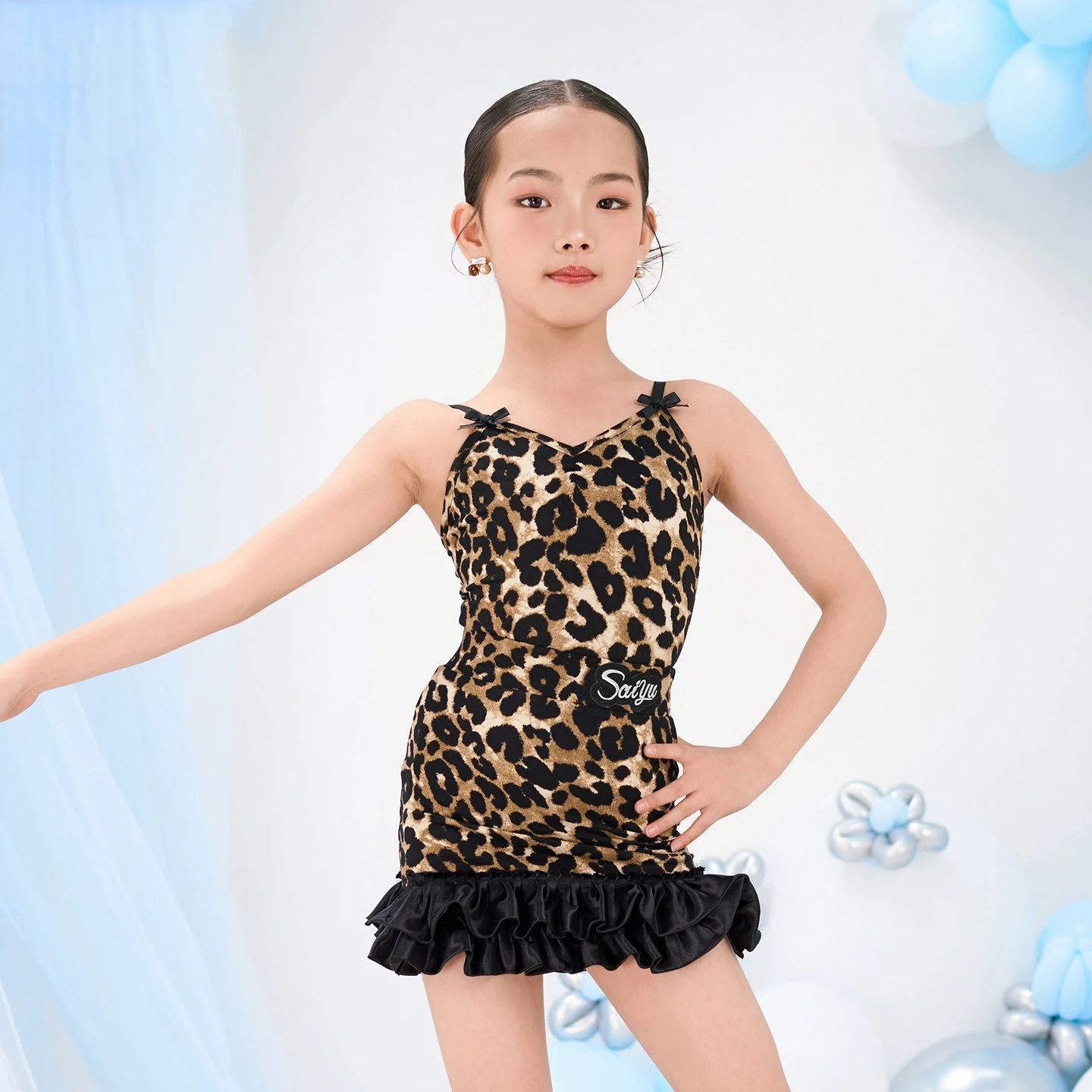 Children Latin Dance Competition Clothing For Girls Leopard Sling Tops Split Skirts Practice Suit Samba Latin Costumes XH4963
Children Latin Dance Competition Clothing For Girls Leopard Sling Tops Split Skirts Practice Suit Samba Latin Costumes XH4963