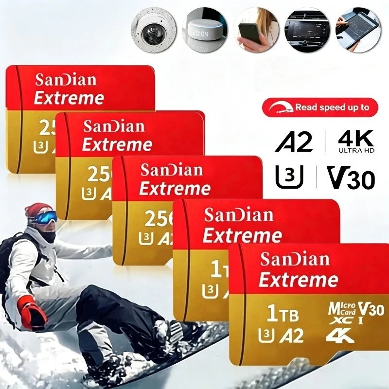 New Original 1TB Micro TF/SD Card Memory Card 128GB 256GB Mini Memory Card Class10 For Camera/Phone/Drone
New Original 1TB Micro TF/SD Card Memory Card 128GB 256GB Mini Memory Card Class10 For Camera/Phone/Drone