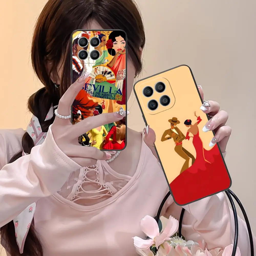 Spain Flamenco Mobile Phone Case for Honor 90 80 70 60 50 30 20 10 9 8 7 Pro S SE Lite 5G Colour Printing Protective Cellphones
Spain Flamenco Mobile Phone Case for Honor 90 80 70 60 50 30 20 10 9 8 7 Pro S SE Lite 5G Colour Printing Protective Cellphones