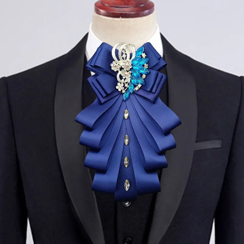 Original High-end Bow Tie for Men's Wedding Collar Flower Handmade Jewelry Gifts French Business Suit Shirt Accessories Bow-ties
Original High-end Bow Tie for Men's Wedding Collar Flower Handmade Jewelry Gifts French Business Suit Shirt Accessories Bow-ties
