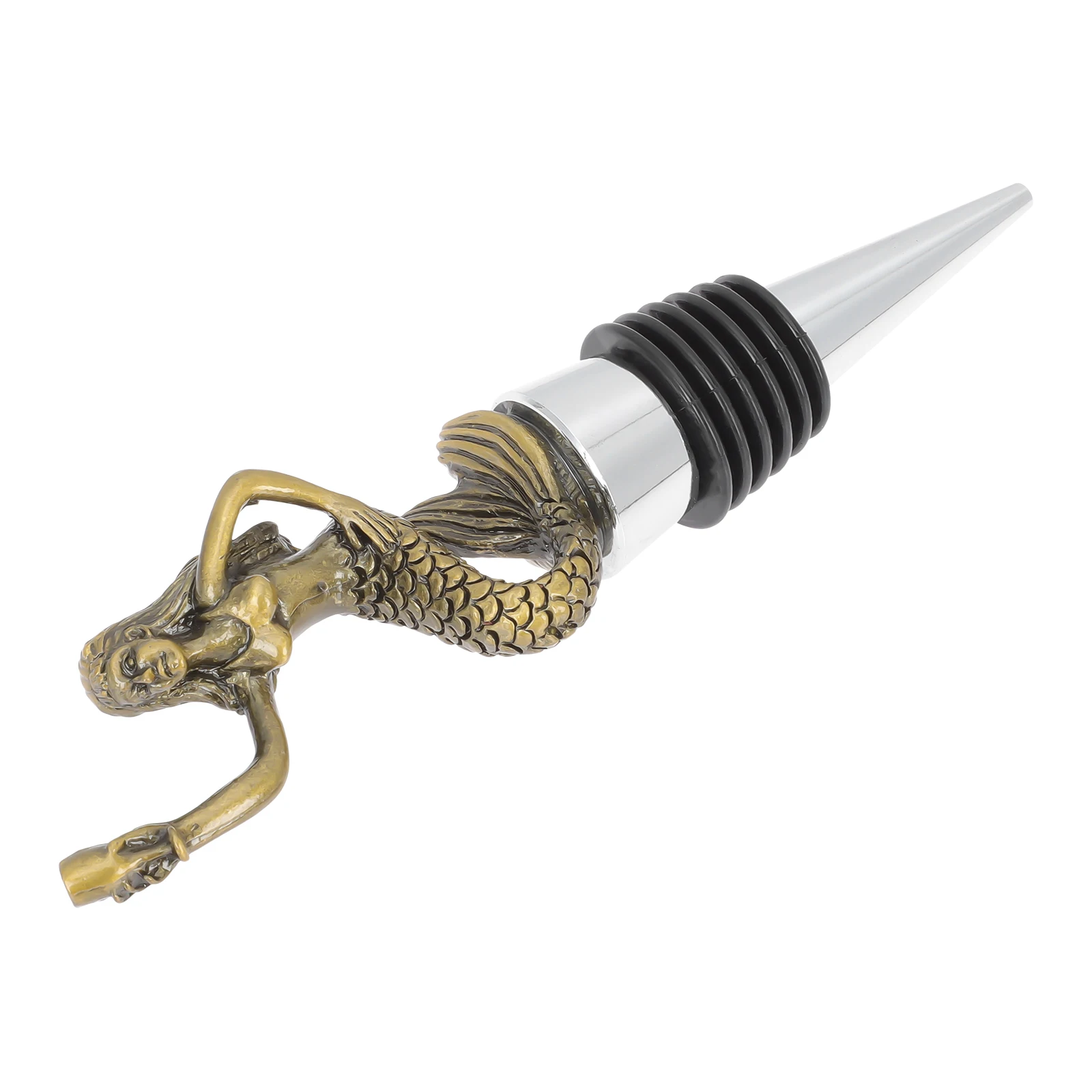 Vacuum Stopper Corks Plug Sealing Lid Zinc Alloy Mermaid Man Bottle Sealer Olive Oil Vinegar Airtight Storage Solution
Vacuum Stopper Corks Plug Sealing Lid Zinc Alloy Mermaid Man Bottle Sealer Olive Oil Vinegar Airtight Storage Solution