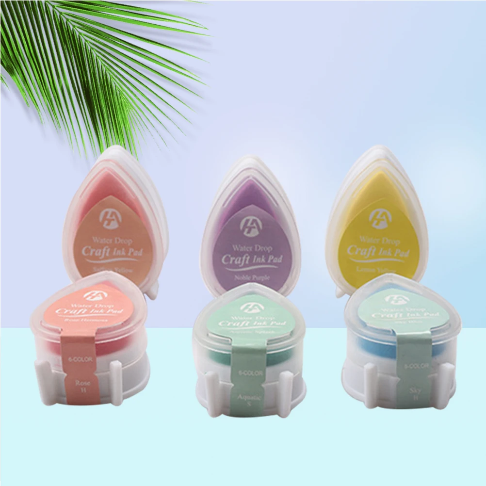 6pcs Pearl Ink Pads Quick Dry Water-Soluble Non-Toxic Colorful Stamp Sets for Kids Adults Art Craft Stamping Finger Painting
6pcs Pearl Ink Pads Quick Dry Water-Soluble Non-Toxic Colorful Stamp Sets for Kids Adults Art Craft Stamping Finger Painting