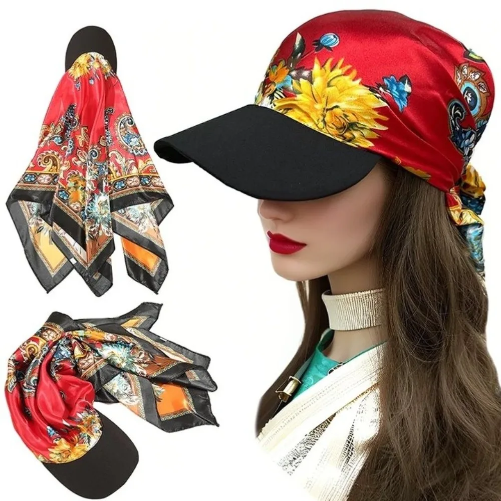 Sunscreen Dragon Claw Baseball Cap Bow Vintage Strappy Bandana Hat Hair Band Fashion Satin Headscarf Hat Girl
Sunscreen Dragon Claw Baseball Cap Bow Vintage Strappy Bandana Hat Hair Band Fashion Satin Headscarf Hat Girl