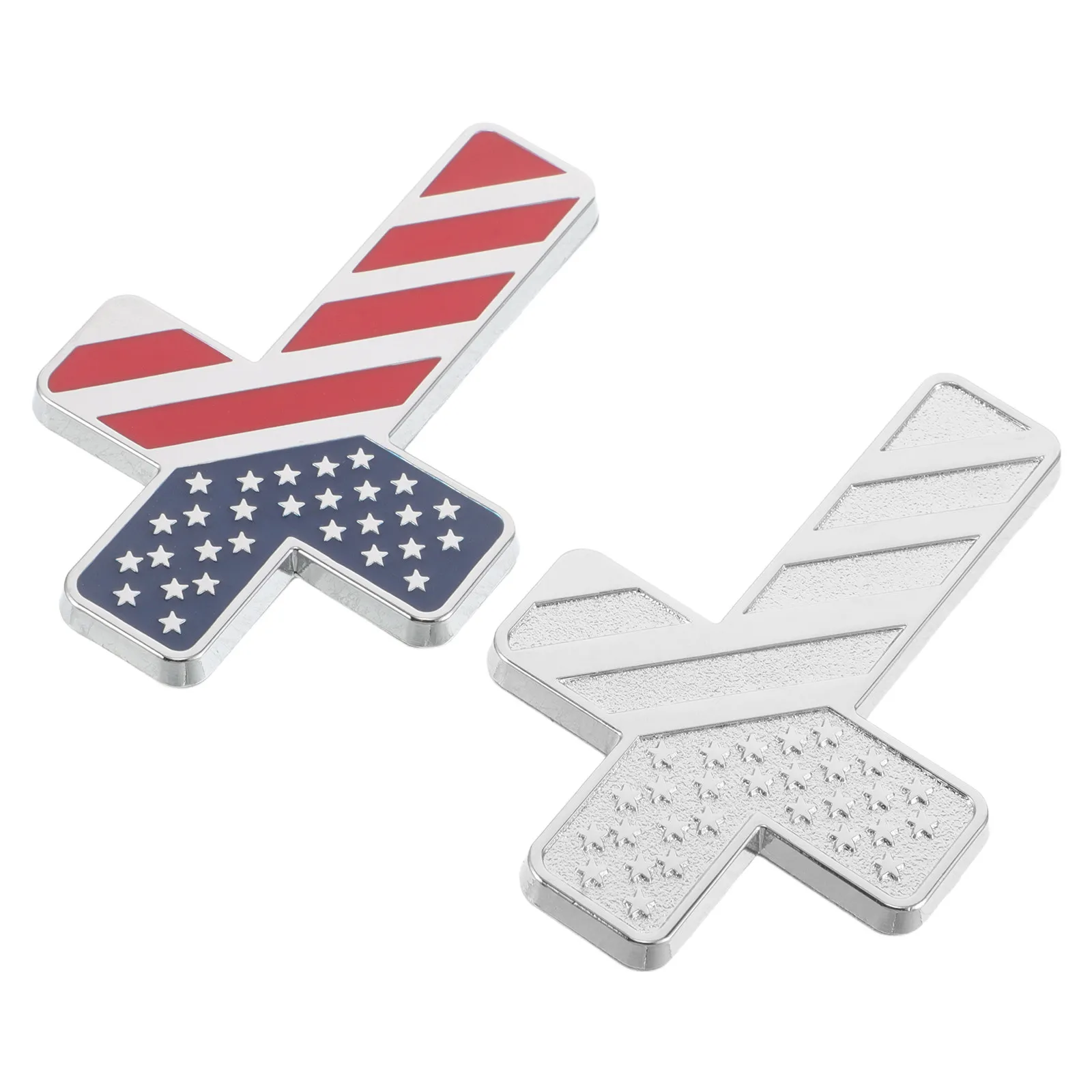 2Pcs Metal Cross Decal for Car Christian Faith Patriotic Emblem Sticker Zinc Alloy Car Body Side Decal Exterior Interior
2Pcs Metal Cross Decal for Car Christian Faith Patriotic Emblem Sticker Zinc Alloy Car Body Side Decal Exterior Interior
