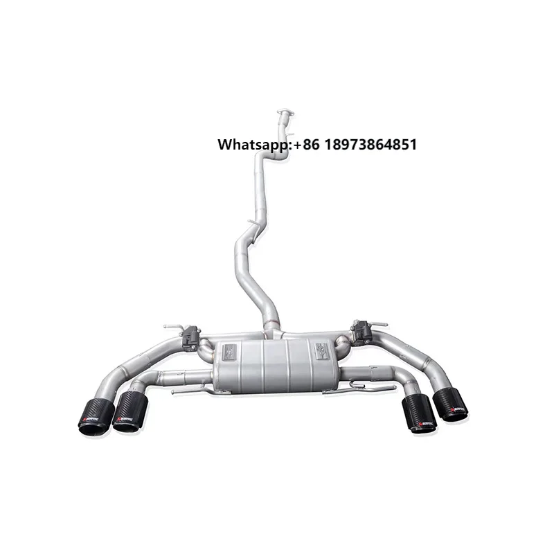 Custom Super Racing Tailpipe Exhaust System for Alfa Romeo Giulia Valve Exhaust Cat Back With Quad Double Tip Valved Muffler
Custom Super Racing Tailpipe Exhaust System for Alfa Romeo Giulia Valve Exhaust Cat Back With Quad Double Tip Valved Muffler