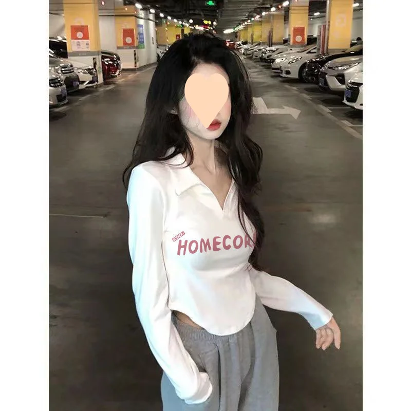 Cleanfit Long Sleeve Crop Top Women's Style Spring Design Slimming Inner Wear Short Length Spicy Girl Shirt Pure Desire Fashion
Cleanfit Long Sleeve Crop Top Women's Style Spring Design Slimming Inner Wear Short Length Spicy Girl Shirt Pure Desire Fashion