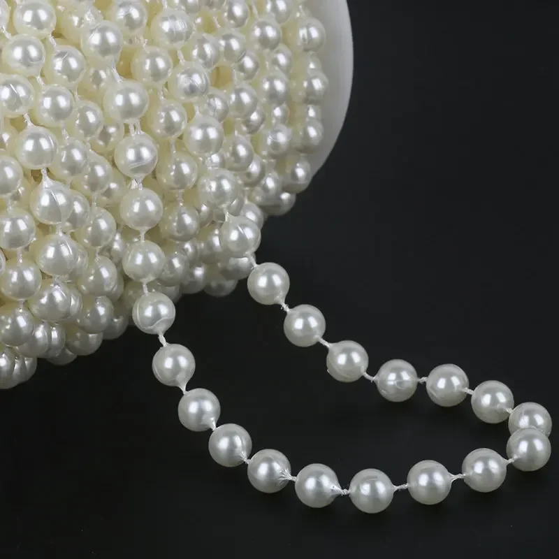 3-10mm Bulk Resin Pearl Beads Garland Faux Pearl Beads String Roll for DIY Craft, Wedding, Party, Christmas Tree Decoration
3-10mm Bulk Resin Pearl Beads Garland Faux Pearl Beads String Roll for DIY Craft, Wedding, Party, Christmas Tree Decoration