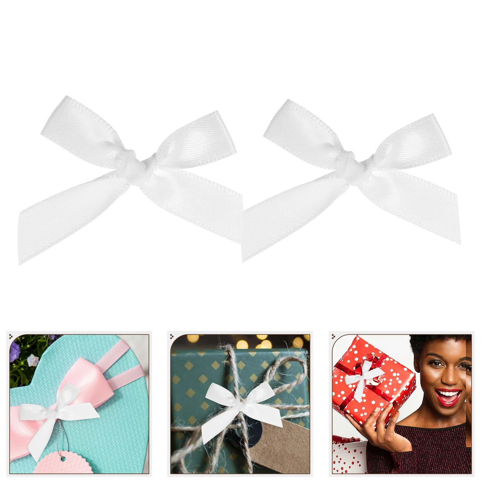 Gift Box Bow Mini Craft Bows Confetti Ribbon Baby Shower Decorations for Crafts Little White
Gift Box Bow Mini Craft Bows Confetti Ribbon Baby Shower Decorations for Crafts Little White