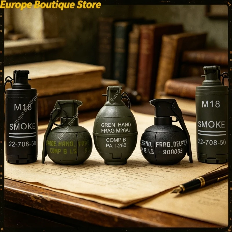 M67 Smoke Grenade Model Toy 10 Styles Water Burst Novelty Game Prop Model for Outdoor Play Summer Activities
M67 Smoke Grenade Model Toy 10 Styles Water Burst Novelty Game Prop Model for Outdoor Play Summer Activities