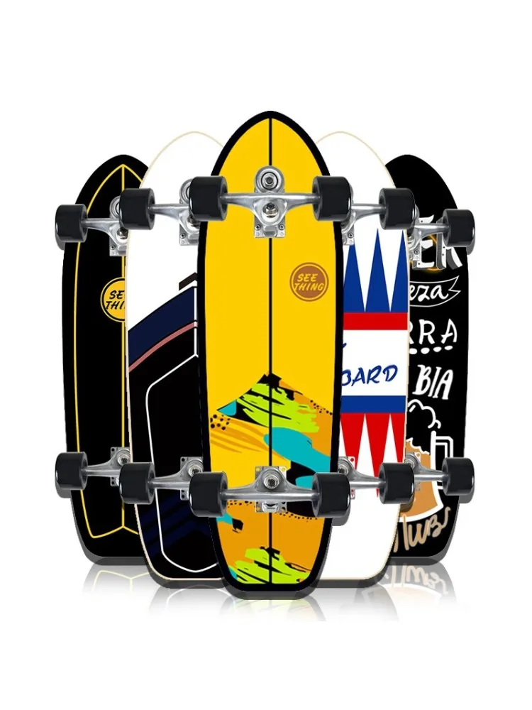 Новый сёрфскейт Pumping Carving Land Surfskate C7 с пружинным рулевым механизмом, дорожная доска для тренировок, уличный сёрф-скейтборд 32 дюйма
Новый сёрфскейт Pumping Carving Land Surfskate C7 с пружинным рулевым механизмом, дорожная доска для тренировок, уличный сёрф-скейтборд 32 дюйма