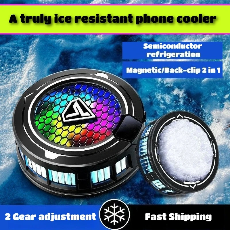 SL49 Mobile Phone Semiconductor Radiator Magnetic & Back-clip Icing Cooling Cooler with Digital Display for Game Live Broadcast
SL49 Mobile Phone Semiconductor Radiator Magnetic & Back-clip Icing Cooling Cooler with Digital Display for Game Live Broadcast