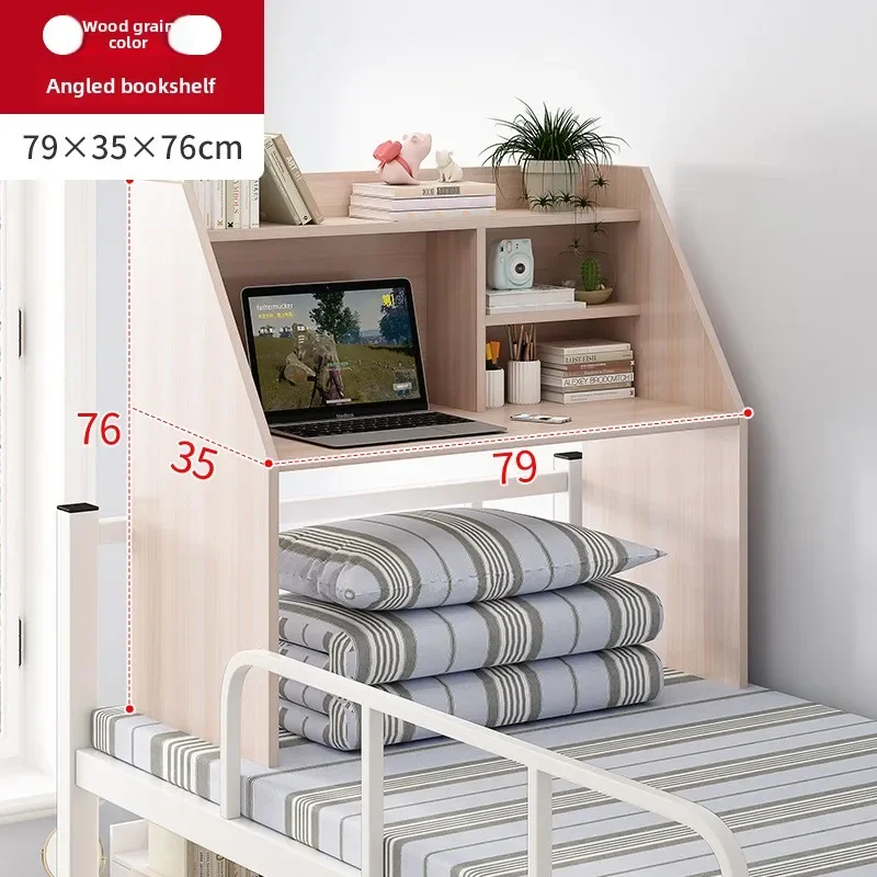 College student dormitory artifact bed desk writing desk upper and lower bunk lazy computer desk Durable
College student dormitory artifact bed desk writing desk upper and lower bunk lazy computer desk Durable