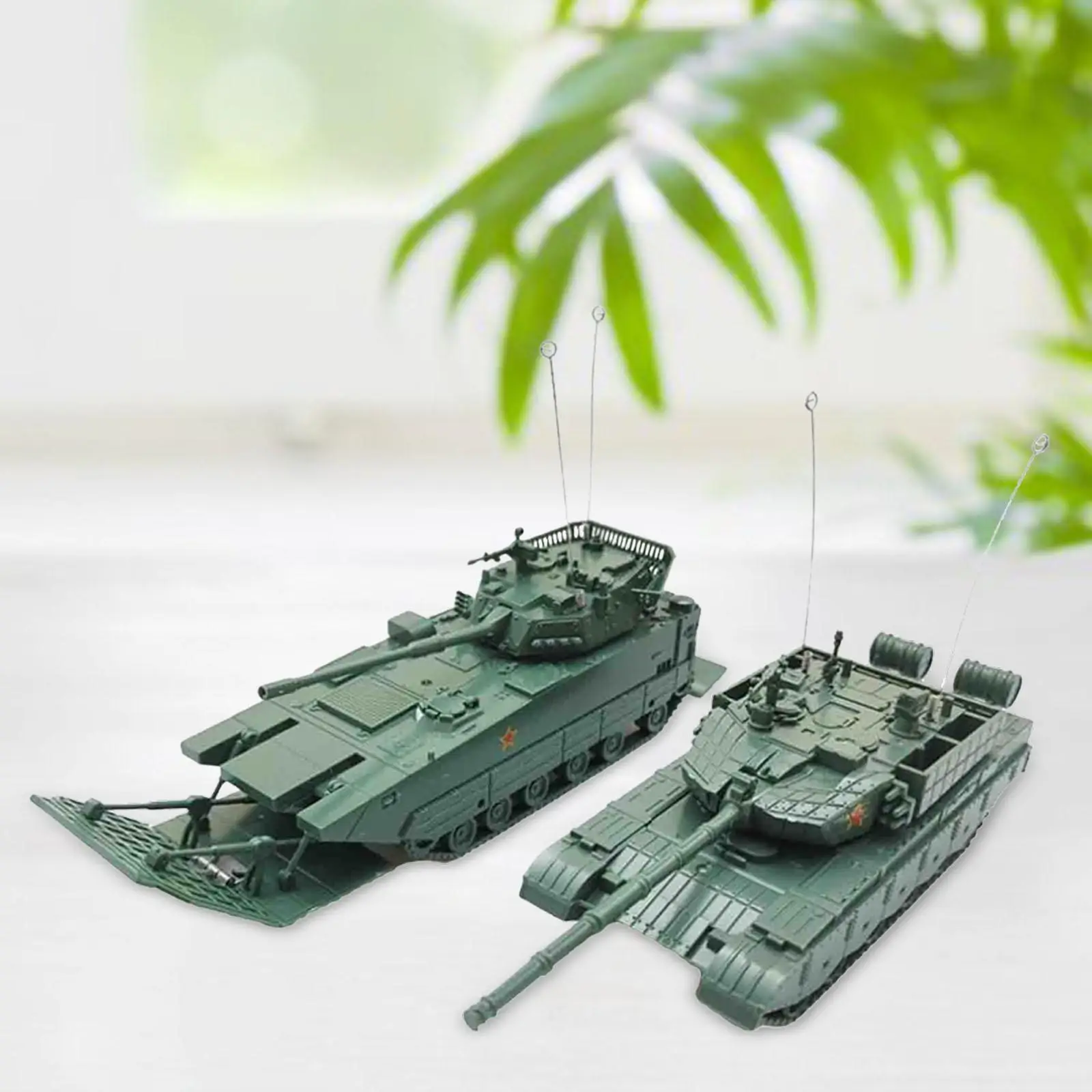 2x 1/72 Scale Tank Chariot Model with Rotation Fort Building Model Armored Tank Toy for Gift Boys Kids Collectibles Children
2x 1/72 Scale Tank Chariot Model with Rotation Fort Building Model Armored Tank Toy for Gift Boys Kids Collectibles Children