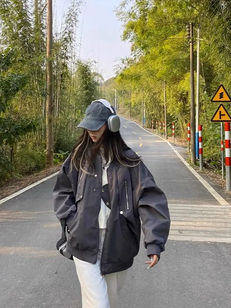 Woman Jackets Elegant Women'S Autumn Winter Clothing Korean Style Sweet Ladies Front Pocket Button Pure Simple Basic Long Sleeve
Woman Jackets Elegant Women'S Autumn Winter Clothing Korean Style Sweet Ladies Front Pocket Button Pure Simple Basic Long Sleeve