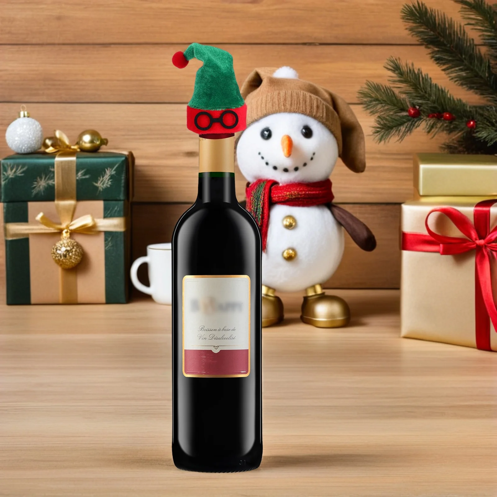 10Pcs Mini Christmas Hats Small Festive Caps for Wine Bottle Decorations Holiday Party Craft Use Wine Bottle Cover
10Pcs Mini Christmas Hats Small Festive Caps for Wine Bottle Decorations Holiday Party Craft Use Wine Bottle Cover