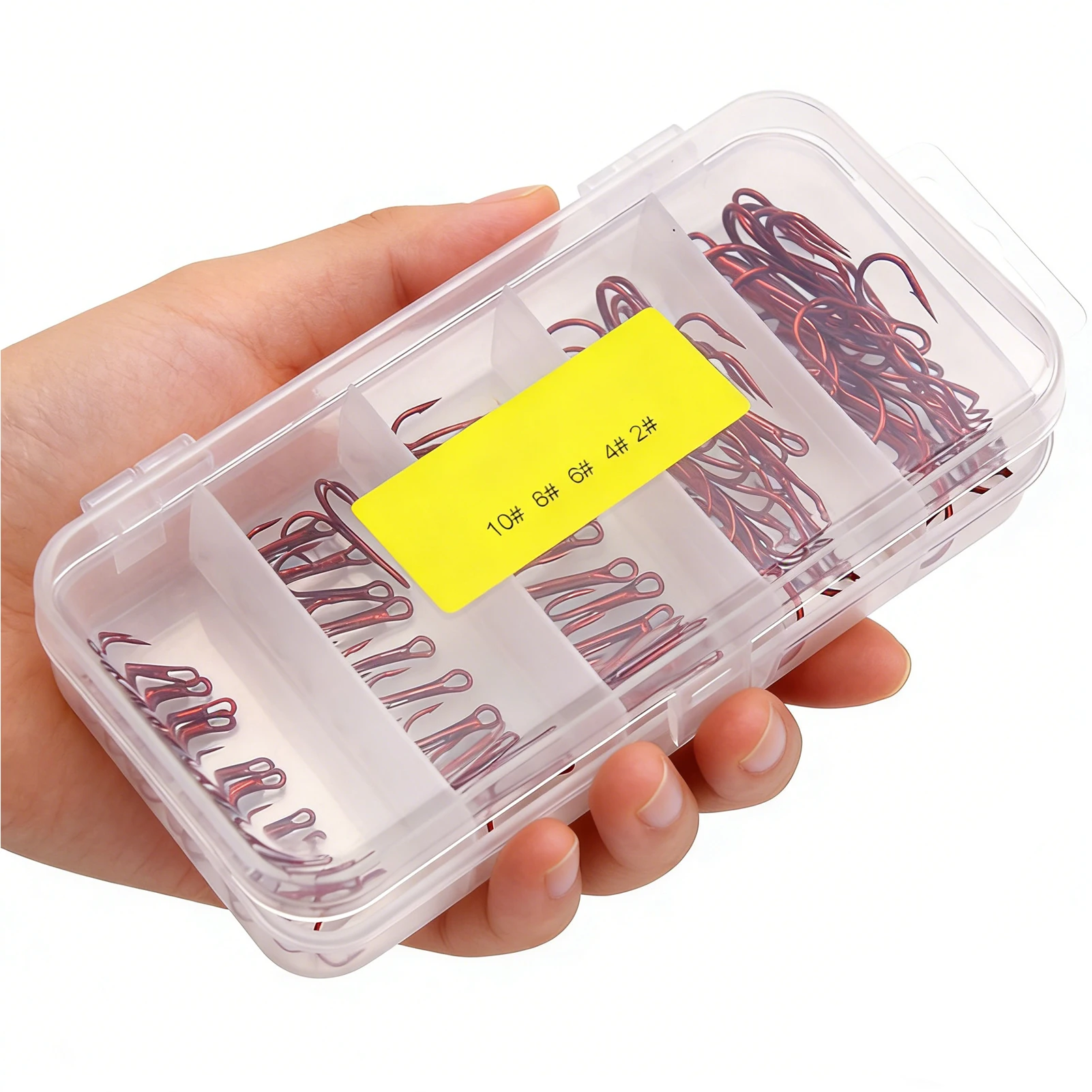 FREE FISHER 50pcs/Box Fishing Triple Hooks,Carbon Steel Red Nickel Anchor Fishhook,Sea Fishing Treble Baits Hooks 2-10#
FREE FISHER 50pcs/Box Fishing Triple Hooks,Carbon Steel Red Nickel Anchor Fishhook,Sea Fishing Treble Baits Hooks 2-10#