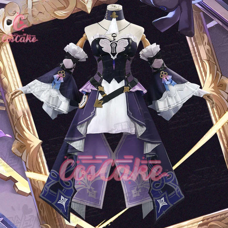 Honkai Star Rail The Herta Cosplay Costume Dress Hat Uniform Headwear Necklace Halloween Party Women Girls Role Play Props
Honkai Star Rail The Herta Cosplay Costume Dress Hat Uniform Headwear Necklace Halloween Party Women Girls Role Play Props