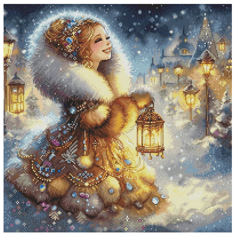 An Autumn Tale Patterns Counted Cross Stitch Set DIY Handmade 11CT 14CT 16CT 18CT Cross Stitch Kit Embroidery Needlework Crafts
An Autumn Tale Patterns Counted Cross Stitch Set DIY Handmade 11CT 14CT 16CT 18CT Cross Stitch Kit Embroidery Needlework Crafts