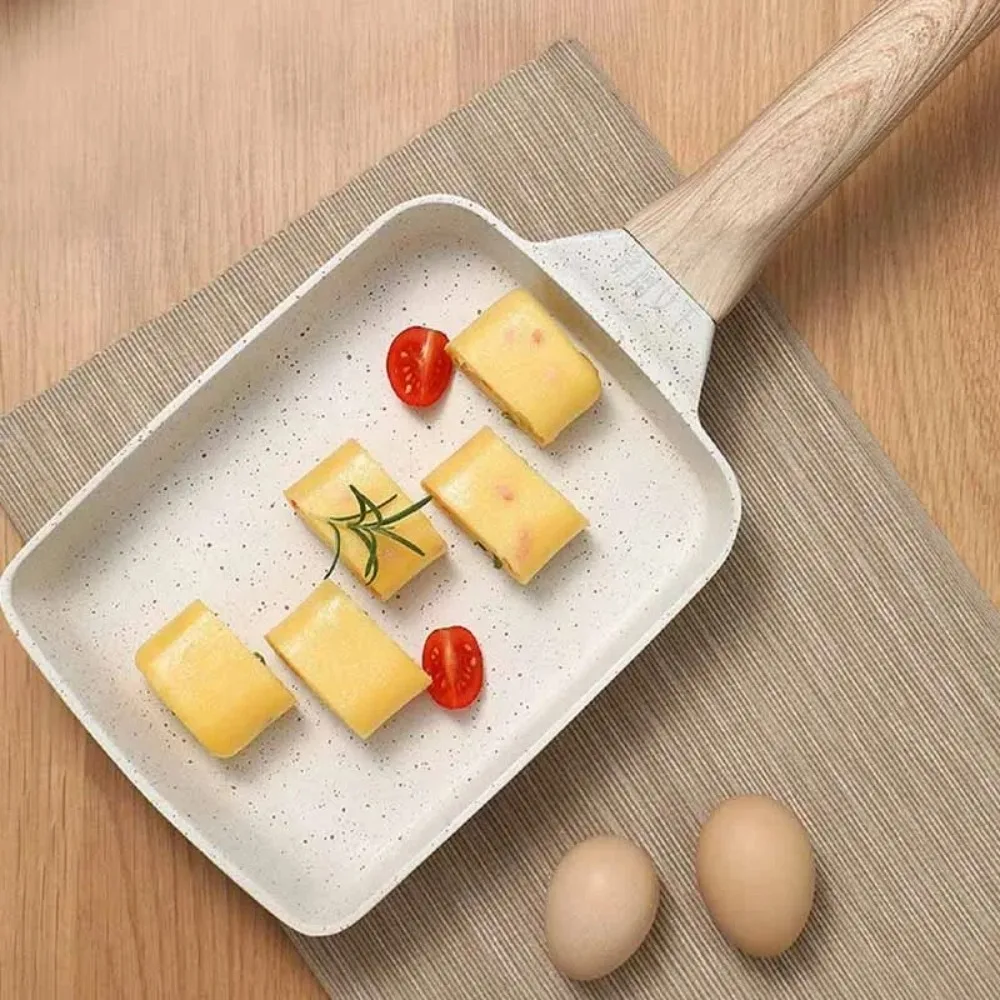 Mini Tamagoyaki Japanese Omelet Pan NonStick Rectangle Egg Roll Pan Kitchen Gadgets Anti Scalding Handle Breakfast Maker
Mini Tamagoyaki Japanese Omelet Pan NonStick Rectangle Egg Roll Pan Kitchen Gadgets Anti Scalding Handle Breakfast Maker