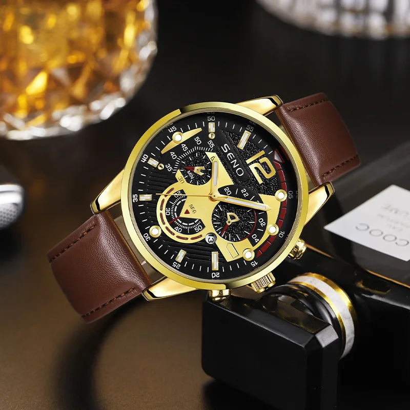 Popular watch cross-border hot sale men's watch fashion belt waterproof luminous quartz
Popular watch cross-border hot sale men's watch fashion belt waterproof luminous quartz