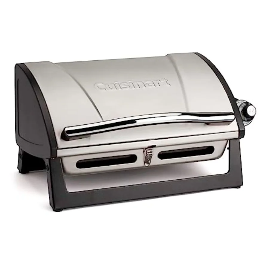Grillster Portable Gas Grill, Stainl Steel Compact BBQ Grill with Locking Lid for Easy Transport, 8000 BTU Propane Grill with D
Grillster Portable Gas Grill, Stainl Steel Compact BBQ Grill with Locking Lid for Easy Transport, 8000 BTU Propane Grill with D
