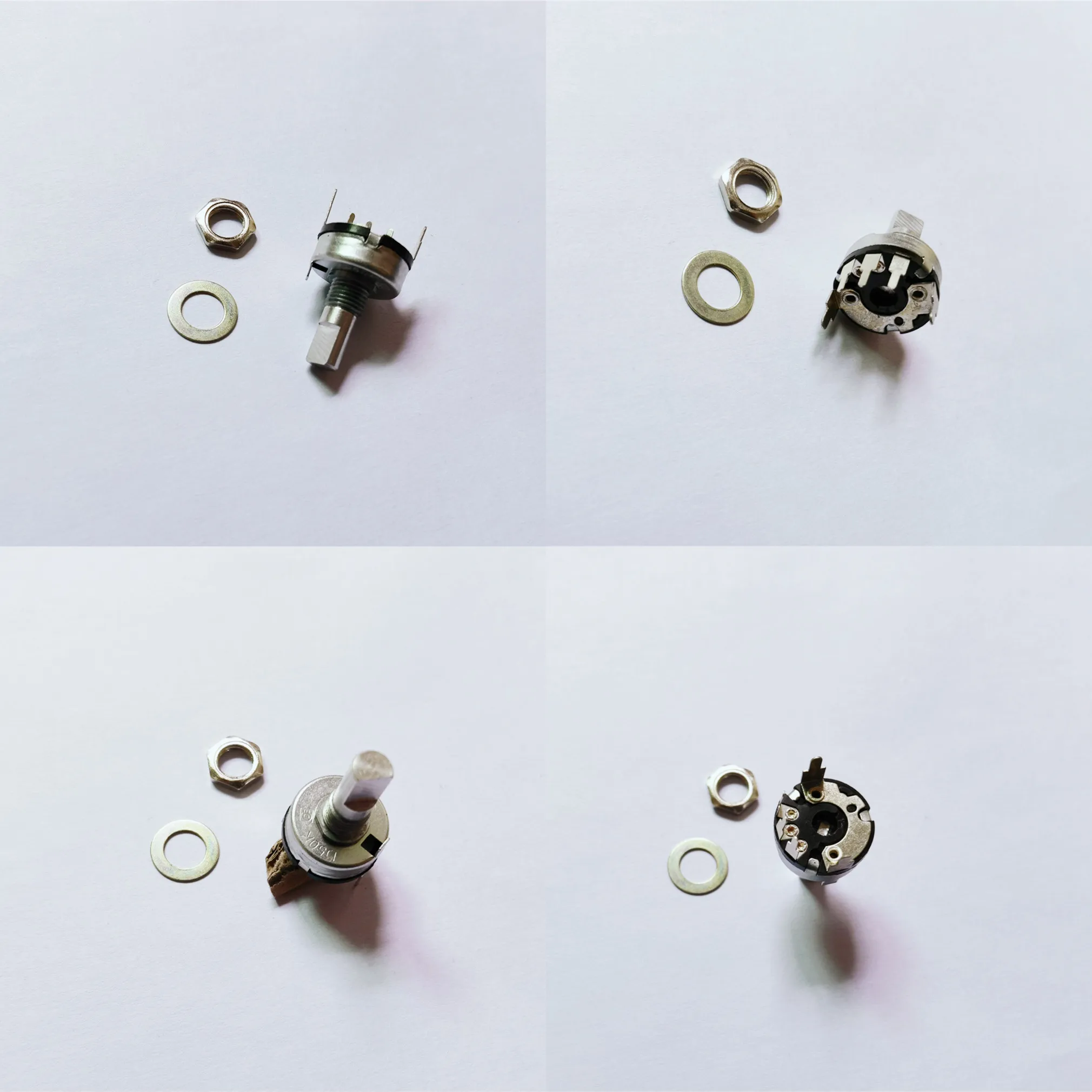 Original new 100% 172 Type bent foot potentiometer D50K handle length 15MMF 17VN401-D50K-15F (SWITCH)
Original new 100% 172 Type bent foot potentiometer D50K handle length 15MMF 17VN401-D50K-15F (SWITCH)