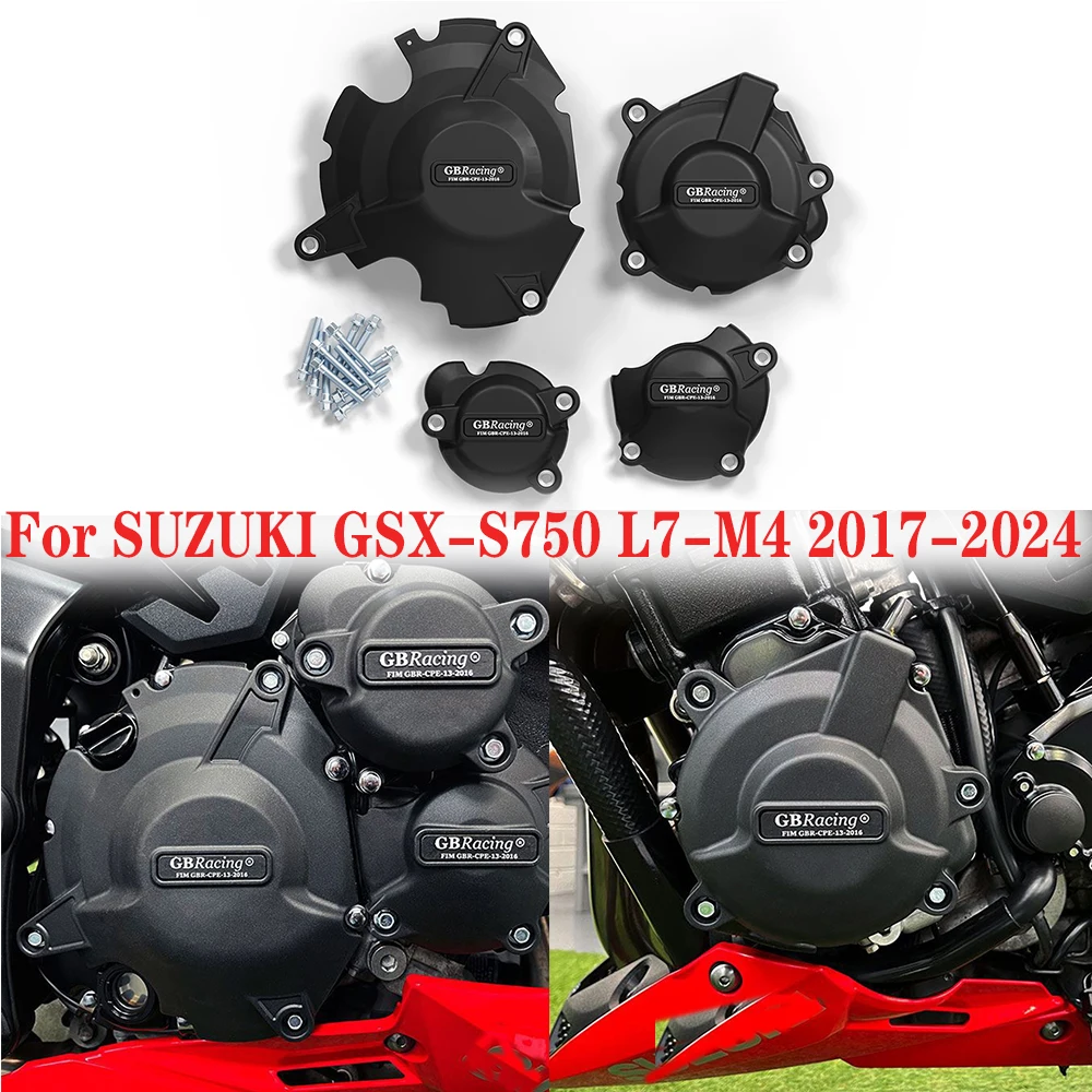 Motorcycles Engine Cover Protection Case For SUZUKI GSX-S750 L7-M4 GSX-S 750 2017-2024 Engine Covers
Motorcycles Engine Cover Protection Case For SUZUKI GSX-S750 L7-M4 GSX-S 750 2017-2024 Engine Covers