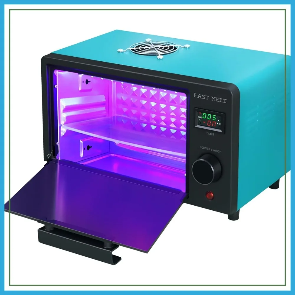 FAST MELT UV Resin Curing Box,395nm Curing Station,36 LED Beads,Auto Timer Digital Display with Tray,Jewelry Making&DIY Decor
FAST MELT UV Resin Curing Box,395nm Curing Station,36 LED Beads,Auto Timer Digital Display with Tray,Jewelry Making&DIY Decor