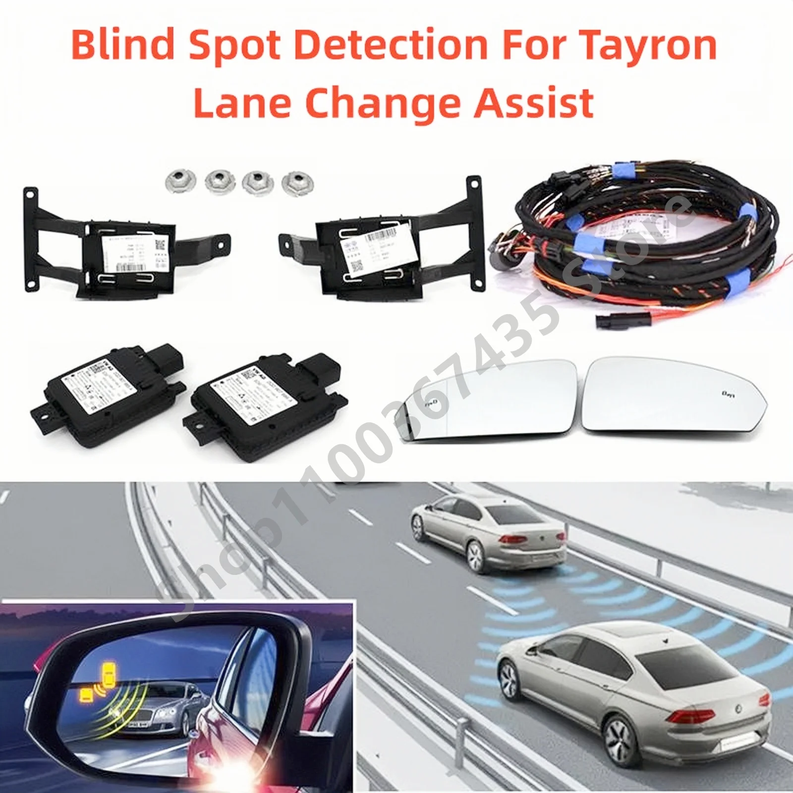 Для VW Tayron Lane, Система помощи при смене слепых зон, Семейный комплект для модернизации
Для VW Tayron Lane, Система помощи при смене слепых зон, Семейный комплект для модернизации